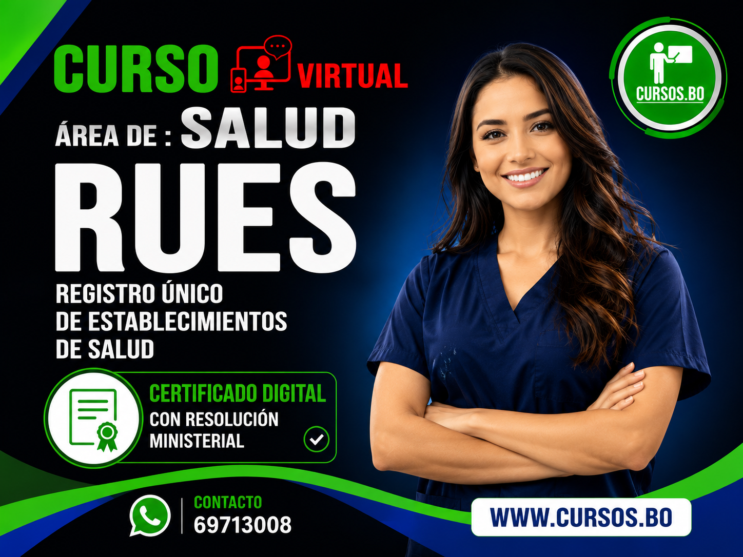 Curso RUES Registro Unico de Establecimientos de Salud - Estadístico 24/7